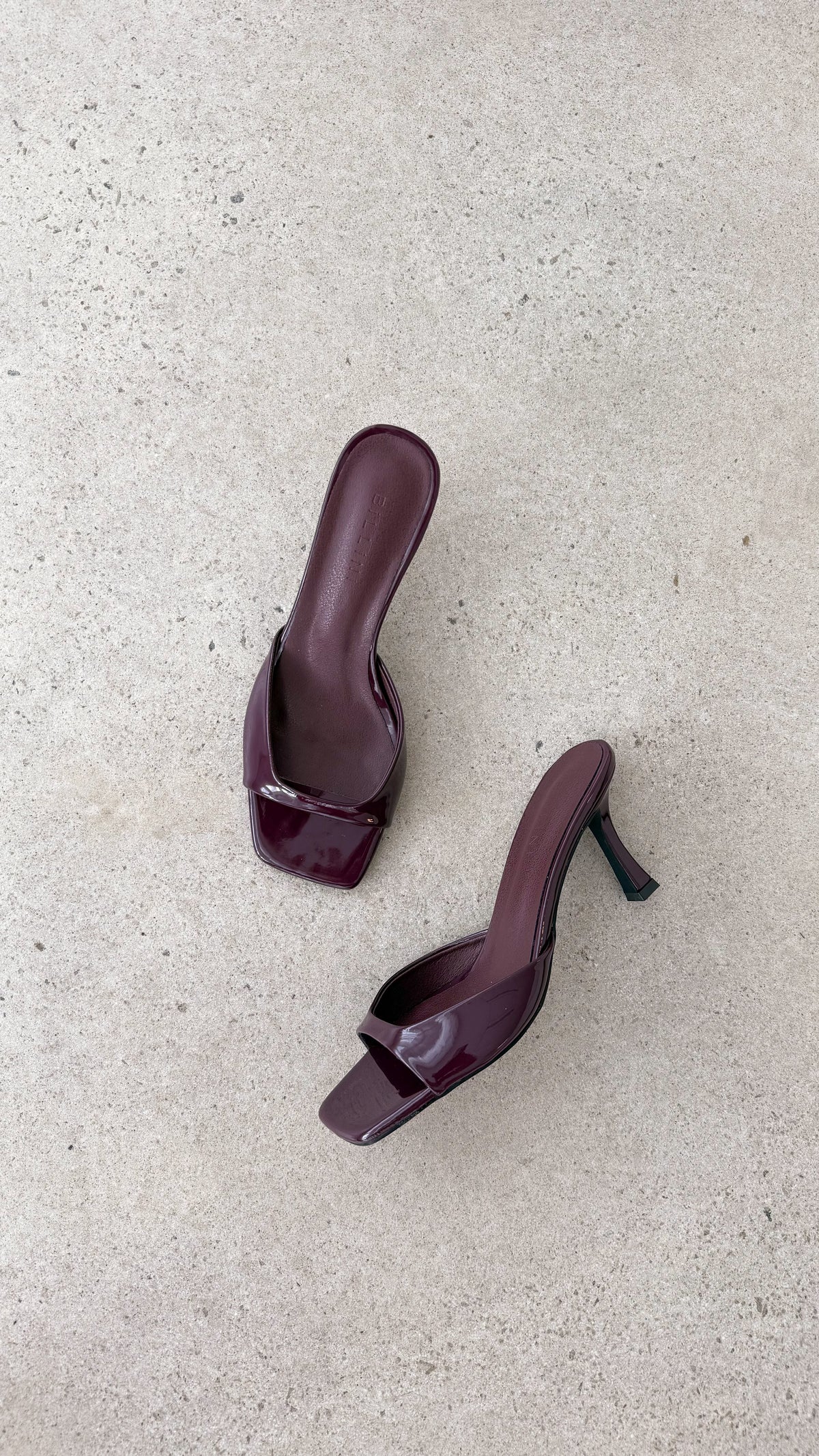 Joey Heel - Mulberry Patent