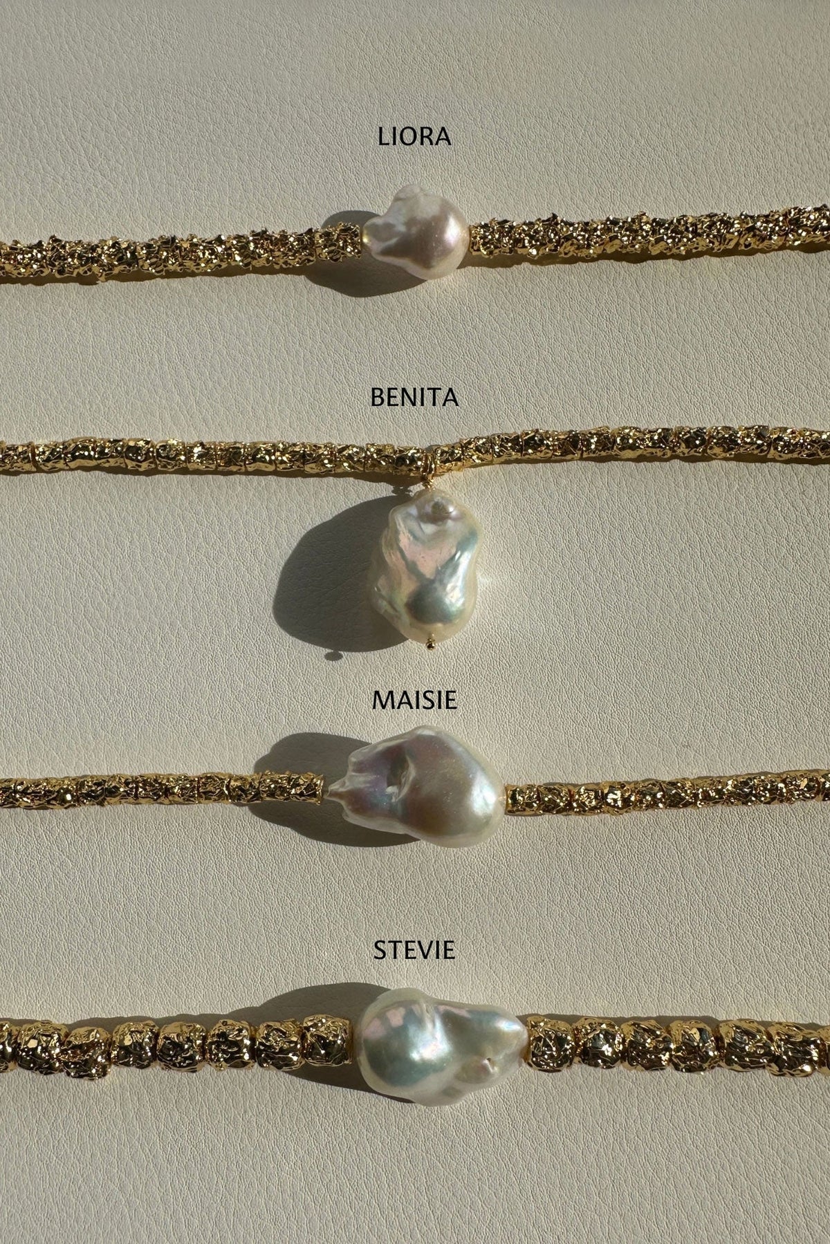 Stevie Necklace - 24K Gold Plated