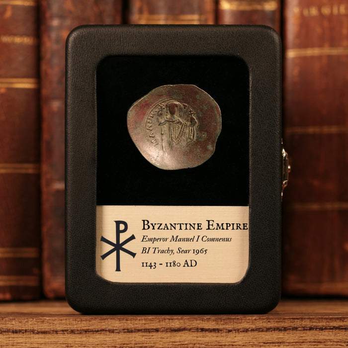 Byzantine Empire, Emperor Manuel I Comnenus, BI Trachy - 1143 to 1180 CE - The Crusades
