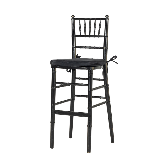 Chiavari Bar Stool: Black