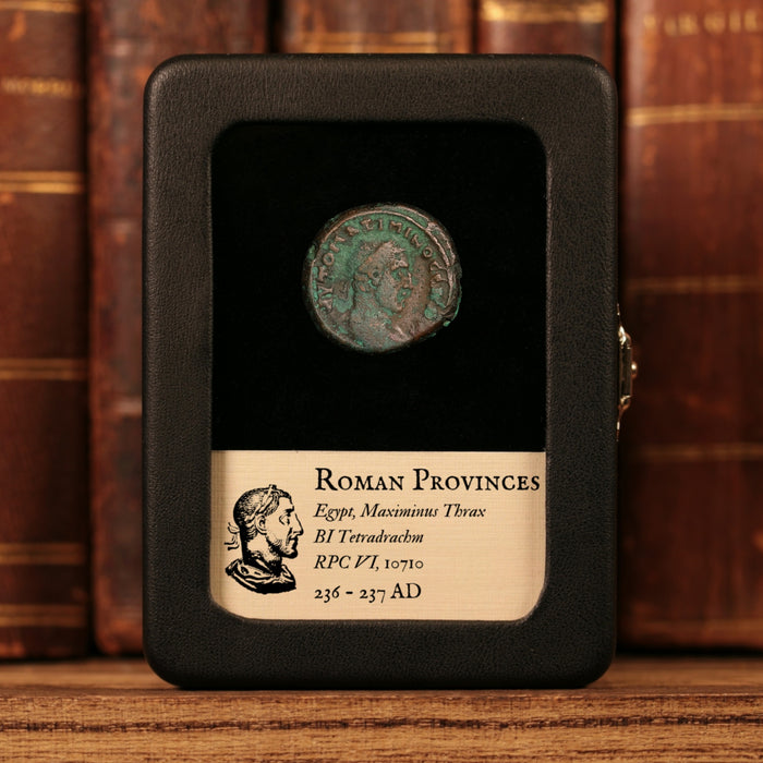 Egypt, Alexandria, Emperor Maximinus Thrax, BI Tetradrachm - 236 to 237 CE - Roman Provinces
