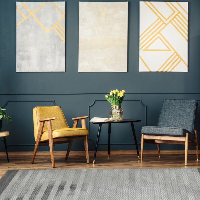 Everest Domino Gray Area Rug