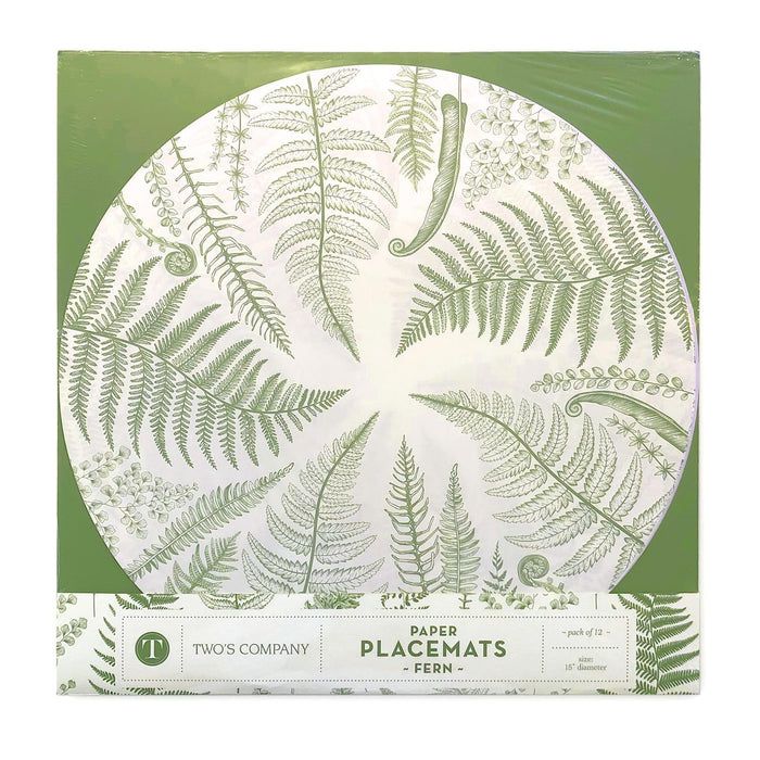 Fern Paper Placemats