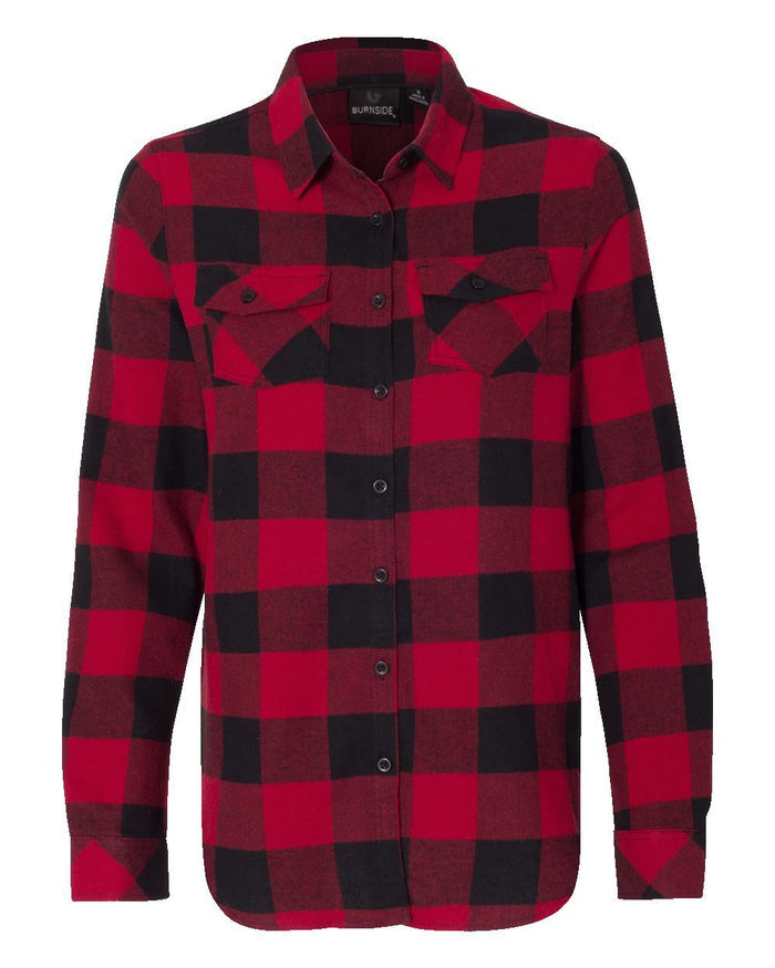 Grateful Dead Steal Your Face Red & Black Women's Flannel