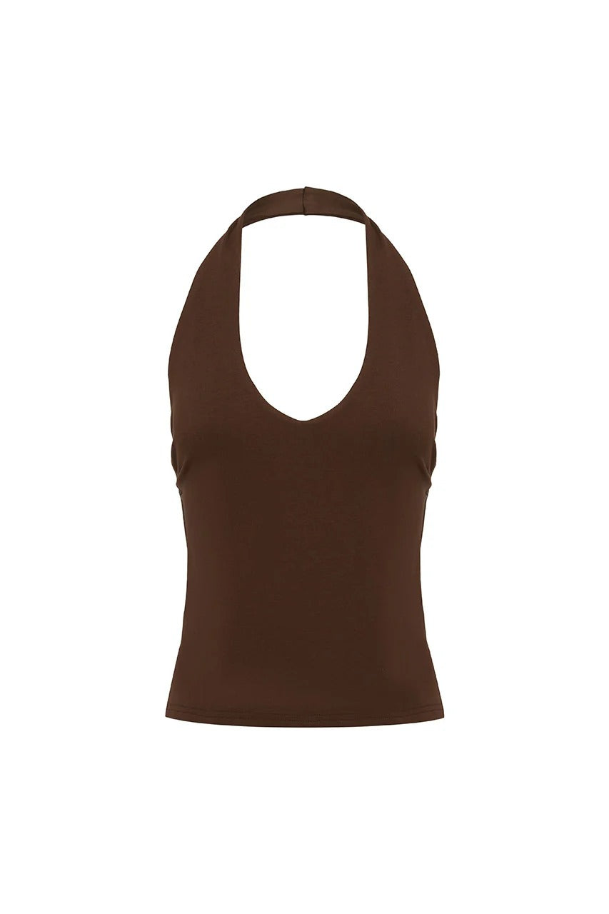 Andie Top - Bitter Chocolate