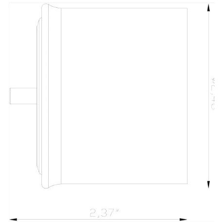 Lumien Accessory, Path Light Replacement Module/Shroud, 8 Watts, 380 Lumens, 3000K