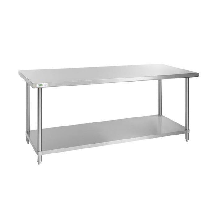 Prep Table - 6' x 30" Stainless Steel