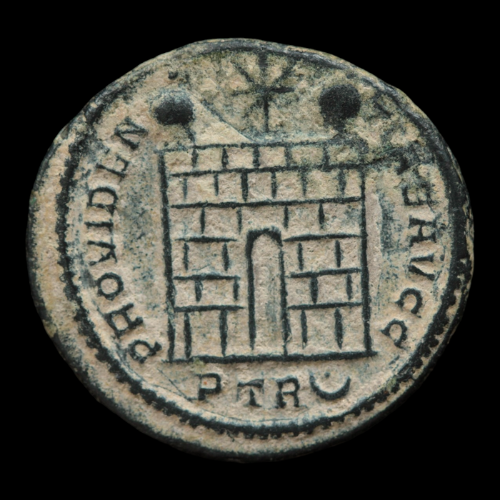 Roman Bronze Nummus, Costantine I (the Great) - 306 to 337 CE - Roman Empire