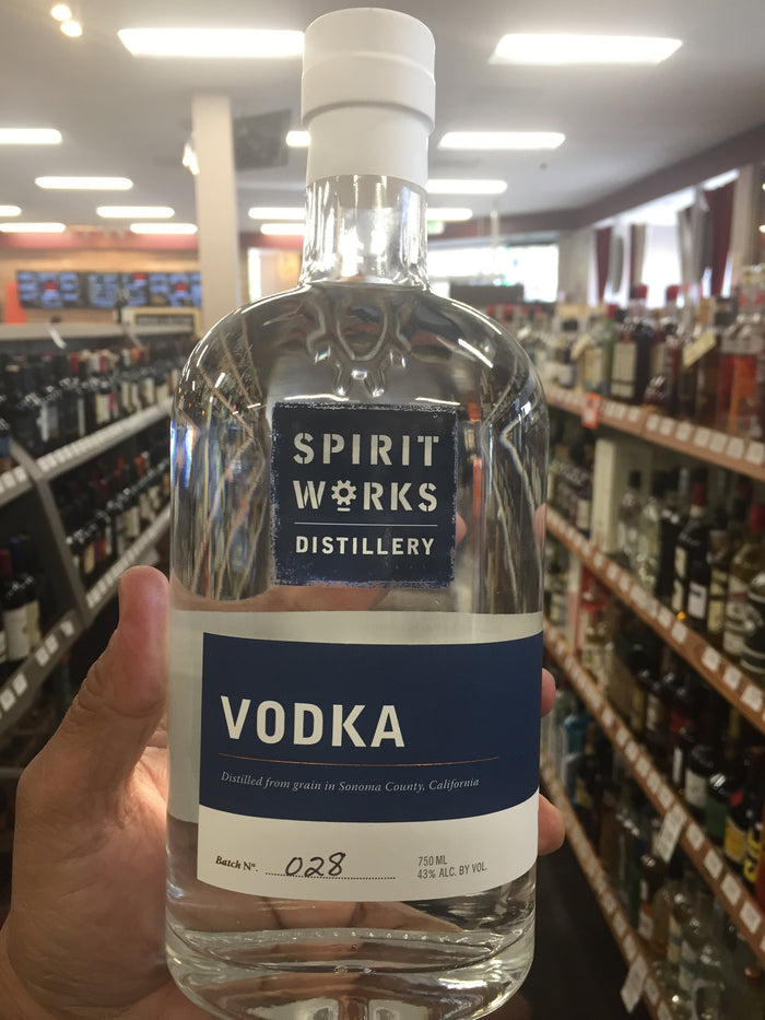 SPIRIT WORKS VODKA 86
