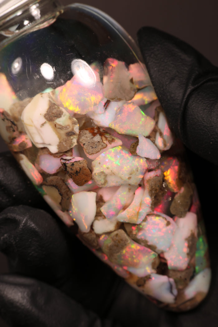 25g Chalk Opal Bulb Ornament