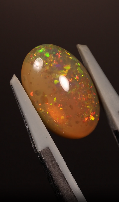 3.30ct Natural Ethiopian Oblong Cabochon