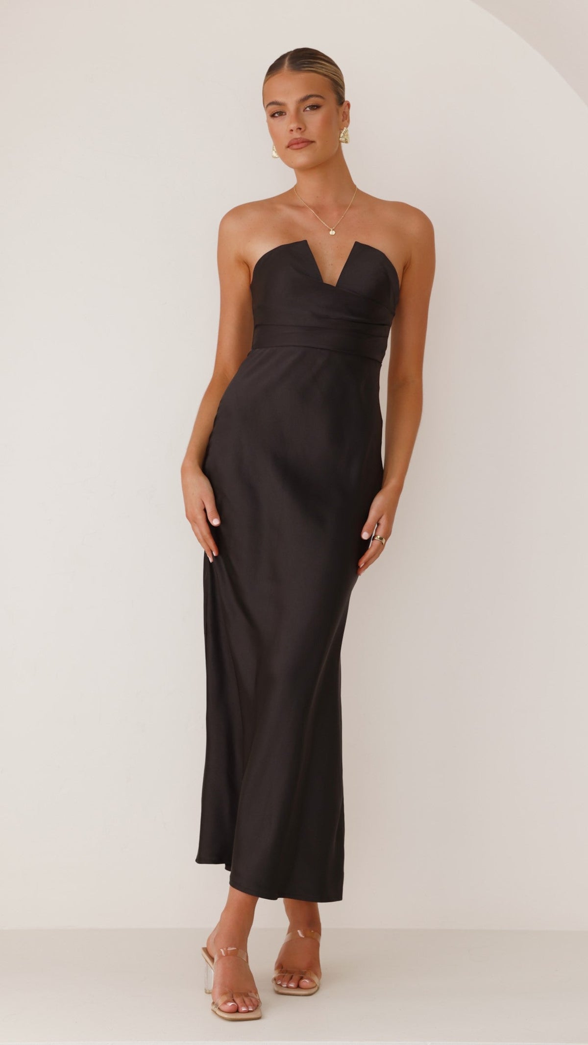 Valerie Maxi Dress - Black