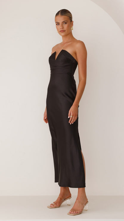 Valerie Maxi Dress - Black