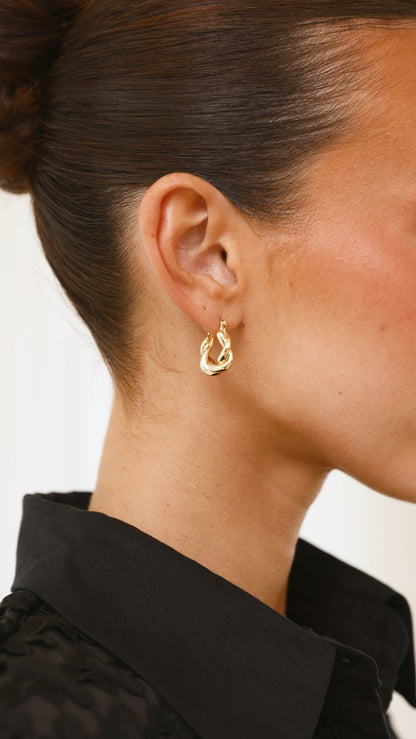 Lue Earrings - Gold
