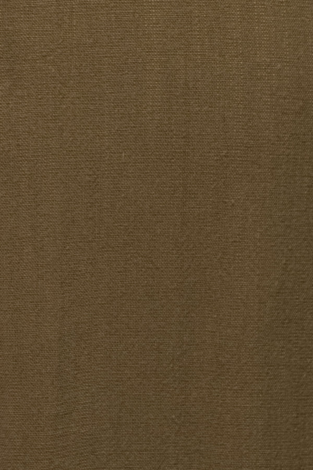 Olive Ocean Depths Linen Top