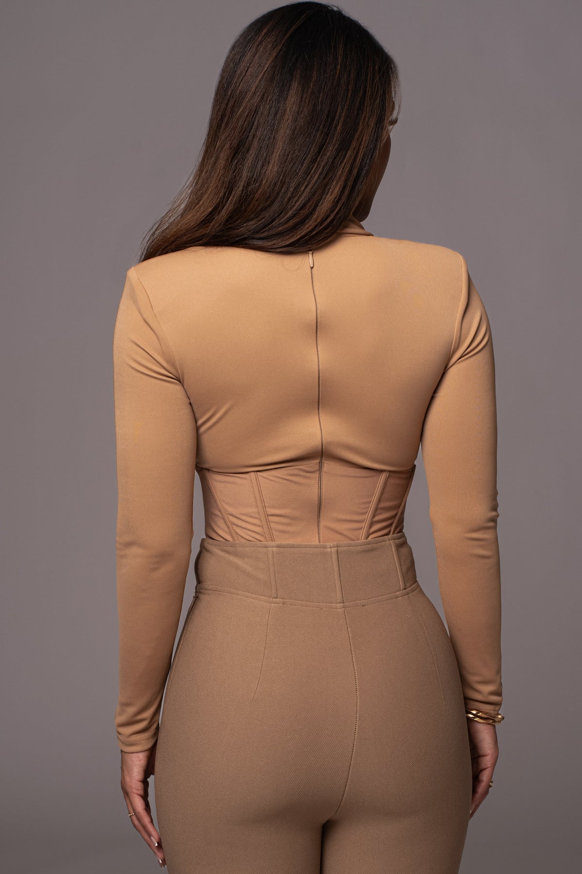 Sand Ultra High Waist Skinny Pants