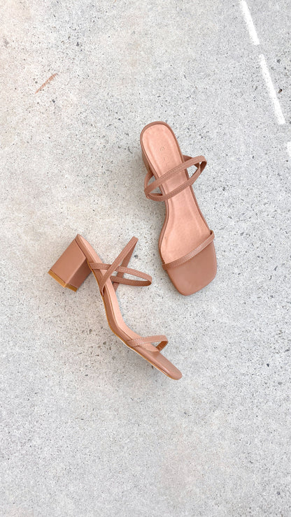 Balton Mule Heel - Teak