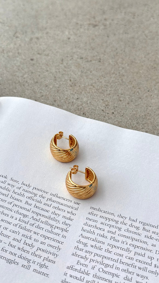 Ziggy Earrings - Gold