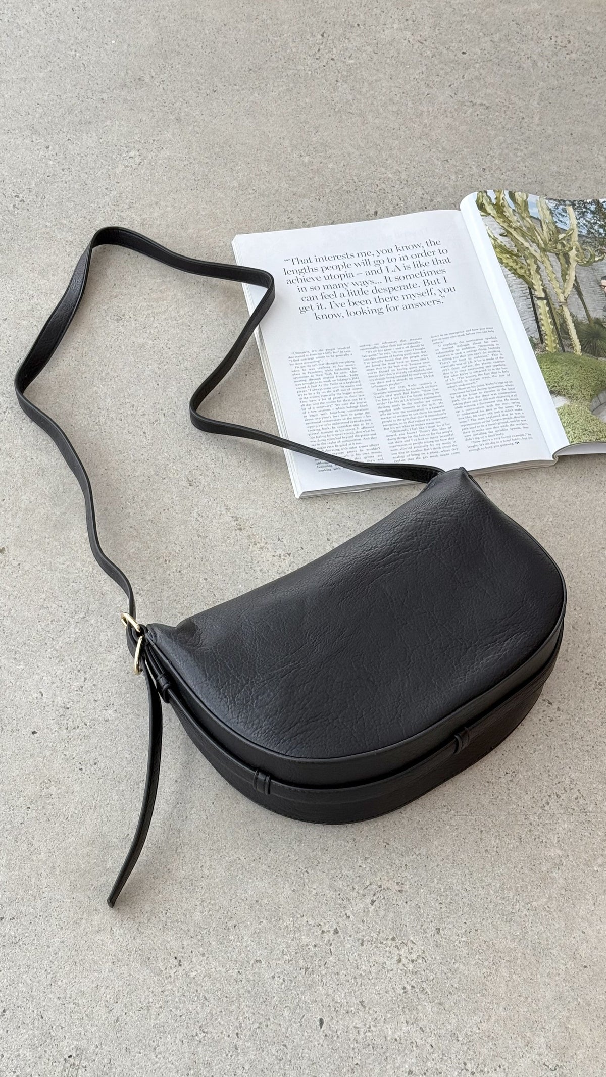 Collins Crossbody Bag - Black