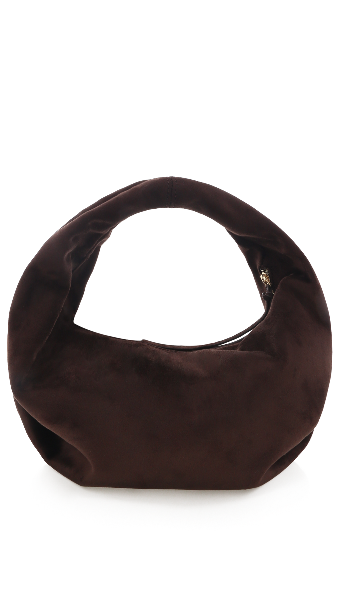 Renee Shoulder Bag - Chocolate Suede