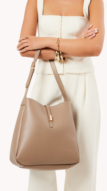 Yara Shoulder Bag - Truffle