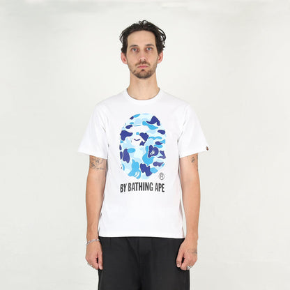ABC Camo By Bathing Ape T-Shirt - White/Blue