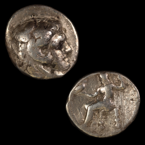 Alexander the Great, Silver Tetradrachm (15.95g, 26mm) - c. 336 to 167 BCE - Macedon/Greece - 8/30/23 Auction