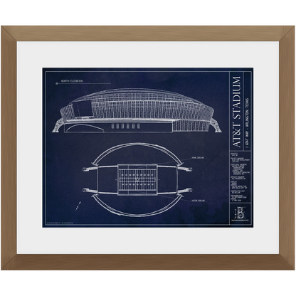 Framed Print - Small - Walnut