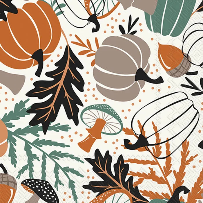 Autumn Grove Cocktail Napkins