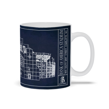 Bank of America Stadium Ceramic Mug