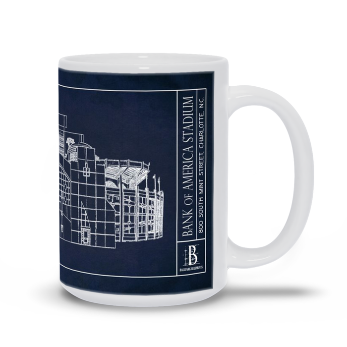 Bank of America Stadium Ceramic Mug