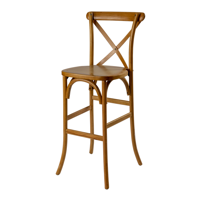 Barstool: Natural Crossback