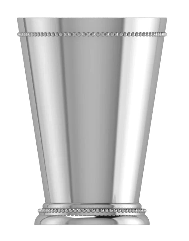 Beaded Silver-Plated Mint Julep Cup by Krysaliis - 5 fl oz