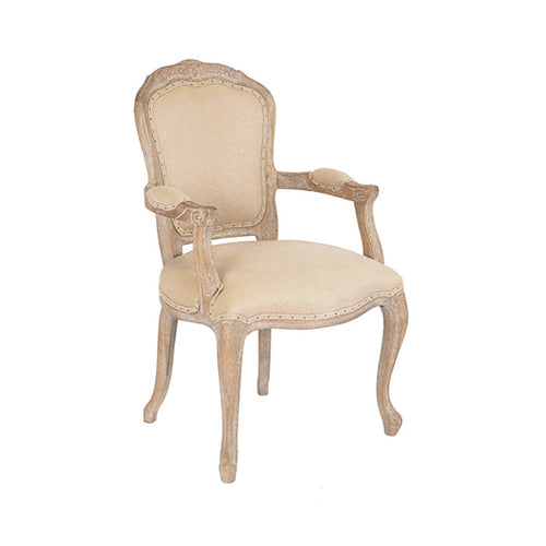 Bernadette Linen Blonde Chair