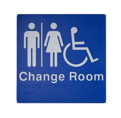BEST BUY MFDC Unisex Accessible Change Room Sign Braille