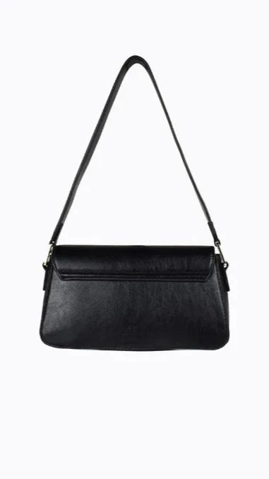 Jocelyn Shoulder Bag - Black PU