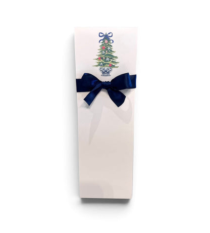 Blue Christmas Tree Slim Pad