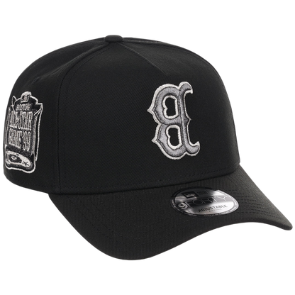 Boston Red Sox MLB Flipmode 2.0 Liquid Titanium New Era 9FORTY A-Frame (Black/Black/Gray)