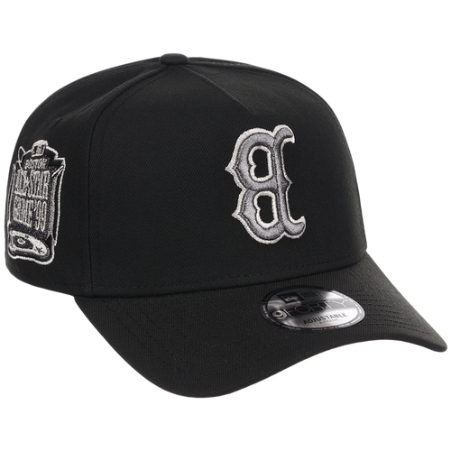 Boston Red Sox MLB Flipmode 2.0 Liquid Titanium New Era 9FORTY A-Frame (Black/Black/Gray)