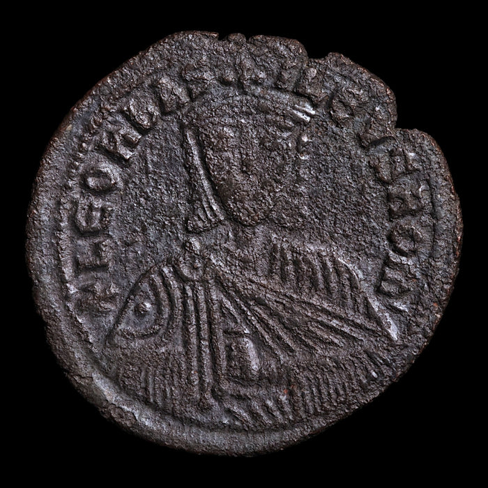 Byzantine Empire, Emperor Leo VI, AE Follis - 886 to 912 CE - Byzantine Empire