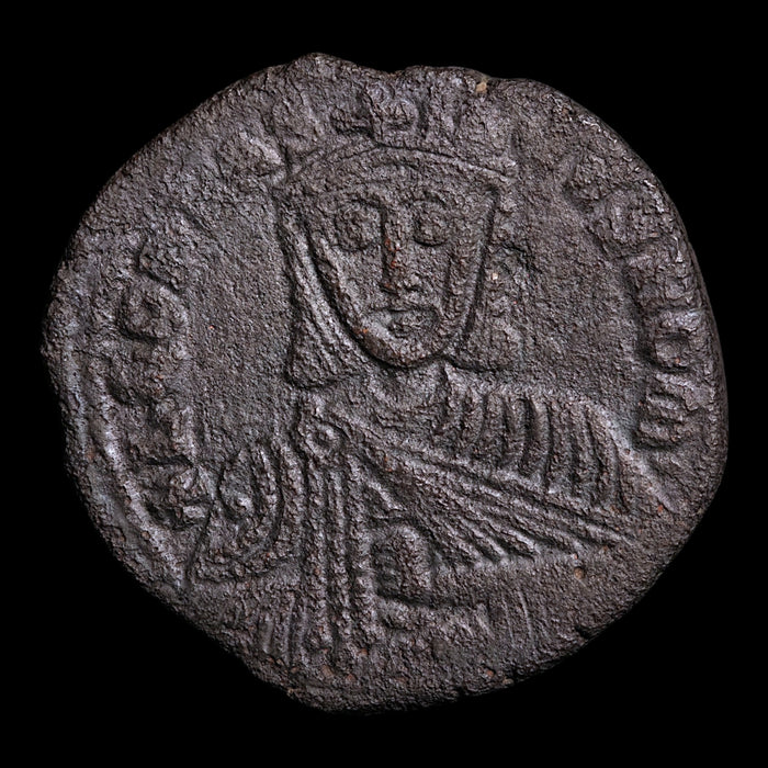 Byzantine Empire, Emperor Leo VI, AE Follis - 886 to 912 CE - Byzantine Empire
