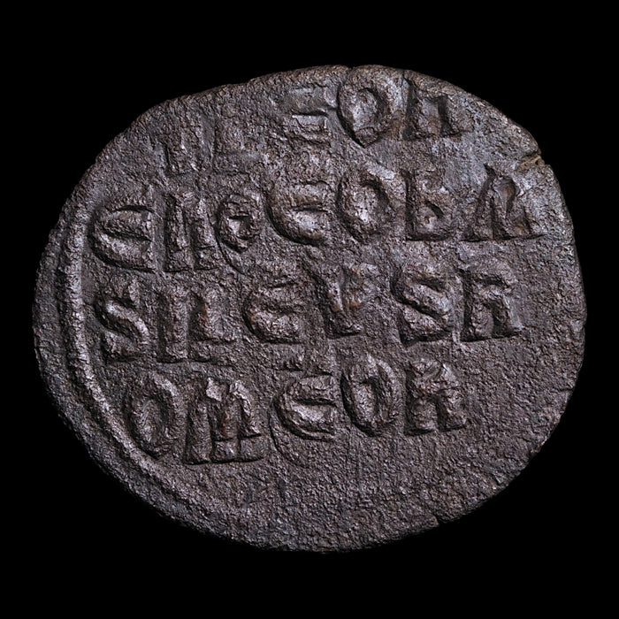 Byzantine Empire, Emperor Leo VI, AE Follis - 886 to 912 CE - Byzantine Empire