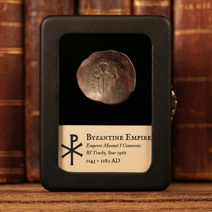 Byzantine Empire, Emperor Manuel I Comnenus, BI Trachy - 1143 to 1180 CE - The Crusades