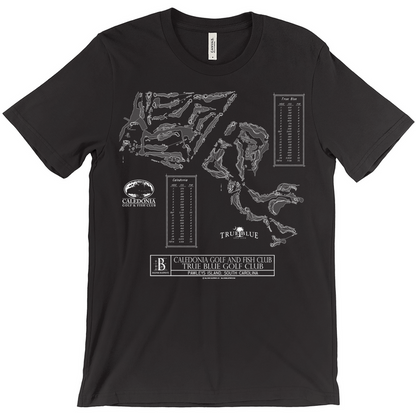 Caledonia/True Blue Golf Courses Unisex T-Shirt