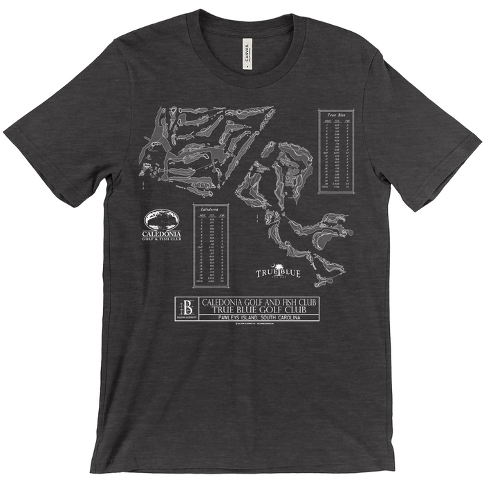 Caledonia/True Blue Golf Courses Unisex T-Shirt