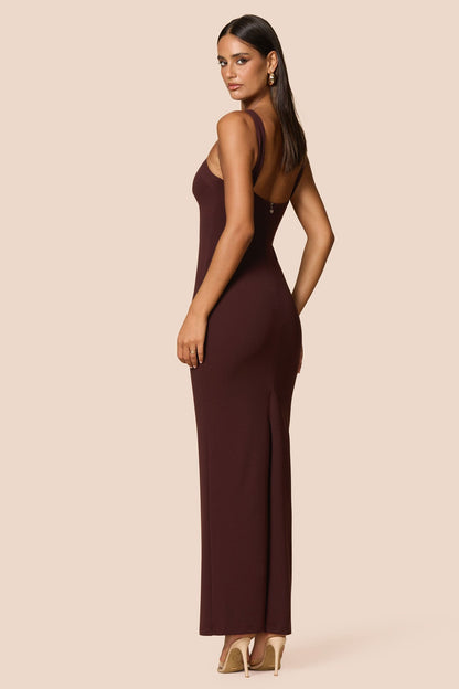 Nookie Charm 2-Way Gown -  Cocoa