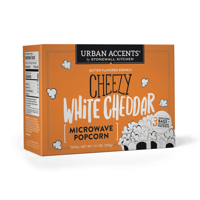 Cheezy White Cheddar Microwave Popcorn