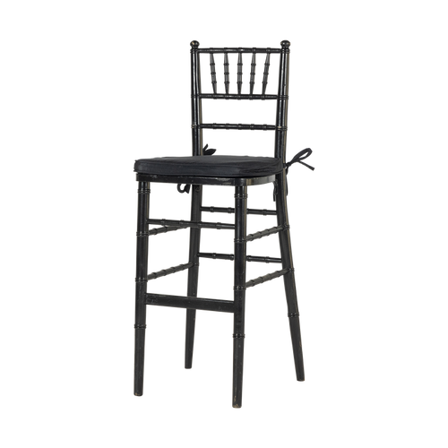 Chiavari Bar Stool: Black