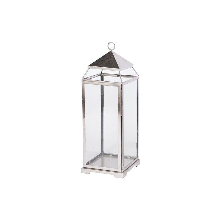 Chrome Large Lantern