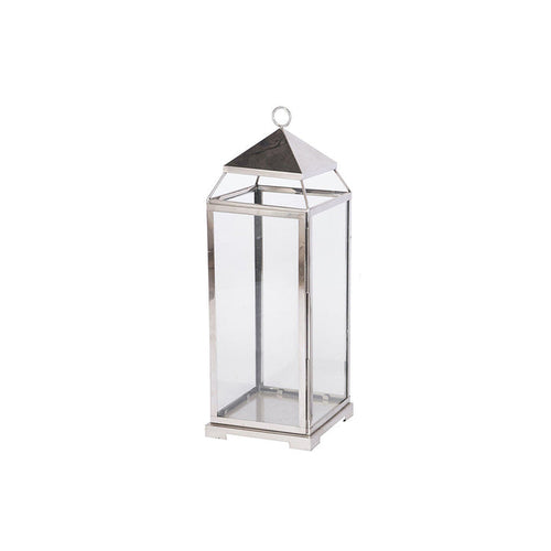 Chrome Large Lantern